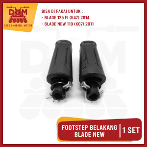 Footstep Belakang Blade New "A" (PSP) Fustep Step Barstep Pijakan Kaki Belakang Honda Blade Repsol