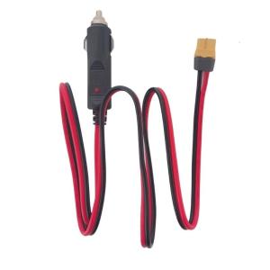 XT60 Extension Cable XT60 Female to Cigarettes Lighters Male Plug Extension Cable 16AWG XT60 Adpter Cable for Solar Panel
