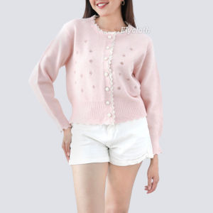 ELYCLOTH | LIVY CARDIGAN | CARDIGAN RAJUT WANITA KOREA PREMIUM KNIT