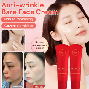 [Concealer/Moisturizing] Skin Care Nude Makeup Cream Natural Whitening And Brightening Oil Control Non-greasy Long-lasting Makeup Waterproof And Sweat-proof BB Cream Without Makeup Removal Whitening Concealer Bare Face Cream