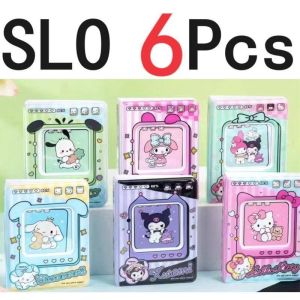 2024 Sanrio Mini Photo Album 40 Pockets 3 Inch Instax Polaroid Album PVC Photocard Holder Women ID Credit Card Holder Photocard Binder mymelody Kuromi Cinnamoroll Pochacco