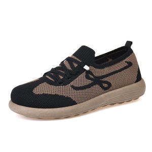 Free Shipping WomenS Custom-Made Autumn Slip-On Shoes Featuring A Breathable Knit Mesh Upper Perfect For Casual Wear