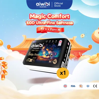 Aiwibi Baby Diapers Magic Comfort (Pant)(Lampin Bayi Aiwibi)