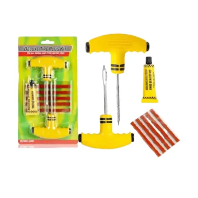 Alat Perbaikan Ban Mobil Tubeless Ban Tusukan Mobil Perbaikan Plug Kit Alat Tambal Ban Tubles Tire Repair Tool Kit Sepeda Motor Mobil
