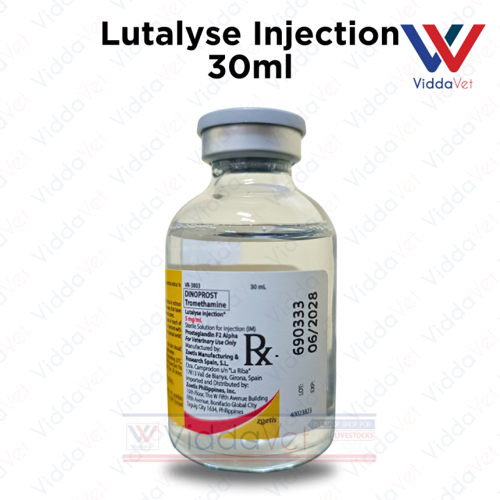 30ml Lutalyse for pigs Lutalyse dinoprost for pigs cattle Lutalyse  for pigs cattle viddavet