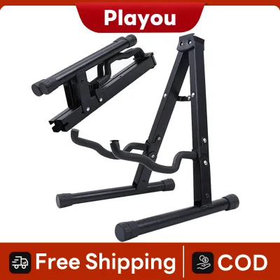 Electric Guitar Stand Foldable A Frame Universal Holder Guitar Stand Leg Pad Protector Silicone Furniture Leg Covers