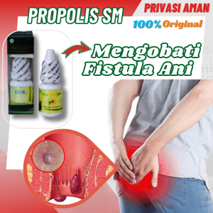 Propolis Asli - Mengobati Fistula Ani Obat Fistula Ani Menonjol Penghilang Fisura Anus Infeksi