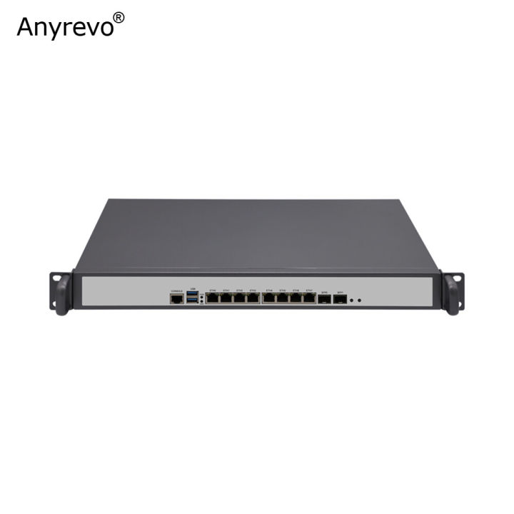 1U Rackmount 8 Cores Firewall Router Intel Core i7 9700 octa Core with