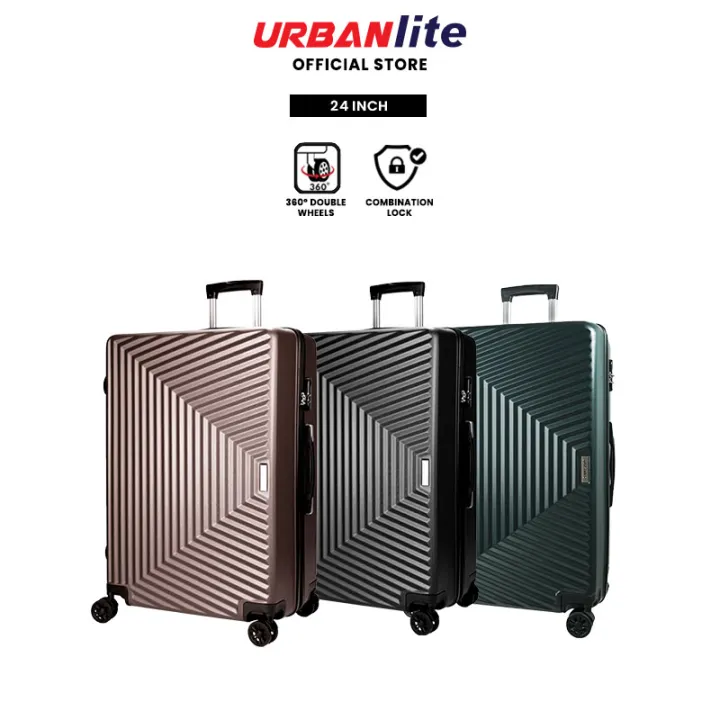 URBANlite Trapez (24" inch) Spinner Wheels Hard Case Luggage - ULH9913