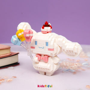 Mainan Edukasi Balok Nano Block Sanrio Cinnamon Blok Susun Mainan Anak Perempuan