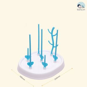 Khay úp bình sữa núm ti cho bé