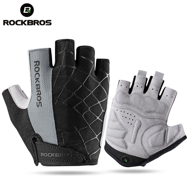 ROCKBROS Găng Tay Xe Đạp , Găng Tay Đạp Xe Nửa Ngón Thoáng Khí Dành Cho ...