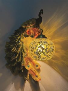 Peakcock Decorative Indoor Wall Light With Modern And Creative Design