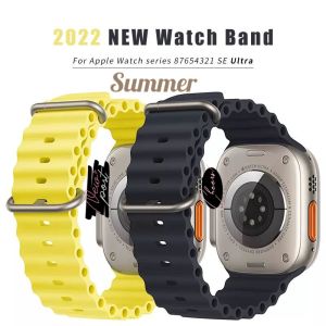 มาใหม่ สายสําหรับแอปเปิ้ลวอชสายสําหรับ Watch11 10 9 8 ultra 7 Se 6 5 4 3mm. 44mm 45mm.38mm.42mm 49mm 46mm UT ยาง