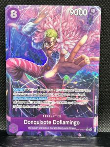 Donquixote Doflamingo SR-P OP10-071 * (One Piece Trading Card Game TCG - Booster Pack "Royal Blood")