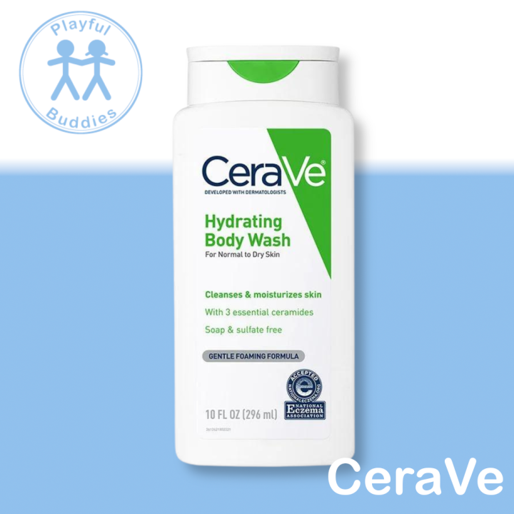 CeraVe Hydrating Body Wash 10 fl oz (296 ml) Lazada PH