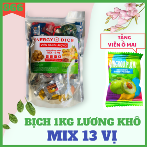 Bịch 1kg luong khô SBT mix 13 vị thơm ngon