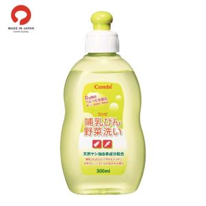 Combi Baby Detergent For Feeding Bottles & Vegetables 300ml | Made of Natural Palm Oil