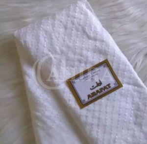 SORBAN HAJI PUTIH POLOS SORBAN TENUN KUALITAS TERJAMIN