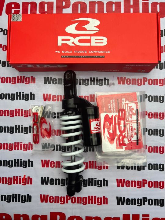 RCB REAR SHOCK MIO1/SPORTY/AMORE/SOULTY/SKYDRIVE/BEAT 305MM MB2+SERIES ...