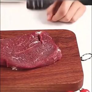 21-Pin Household Round Stainless Steel Steak Tender Meat Needle Pork Meat Tenderizer Rib Breaker Kitchen Cook Tools Meat Hammer