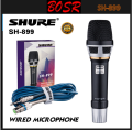 New Shure Product SH-899 Heavy Duty 10M Wire Microphone For Videoke. 