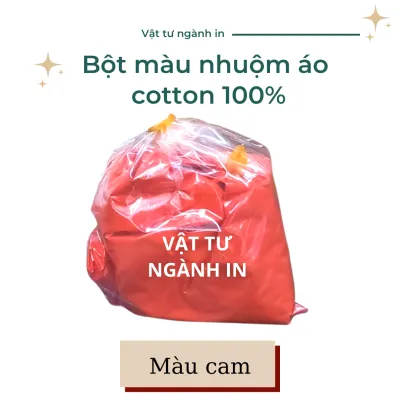 Bột màu nhuộm áo cotton 100%