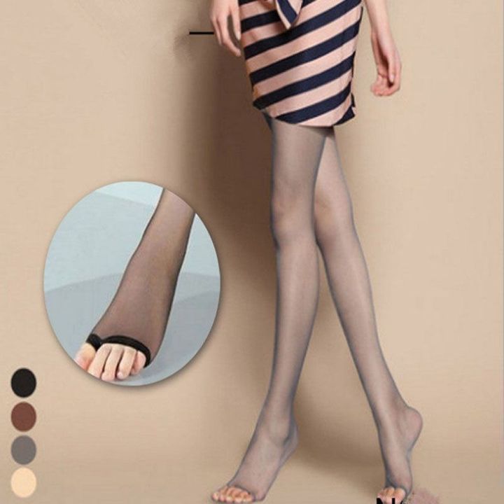AZDH Hot Women Socks Open Toe Pantyhose Fashion Stockings
