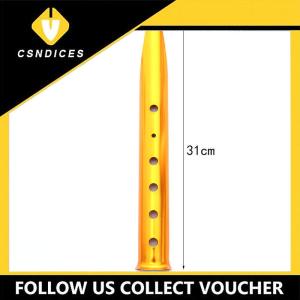 [Csndices] 23 31cm Aluminum U-Shaped Tent Nail Tent Stakes Snow Peg Sand Peg For Outdoor