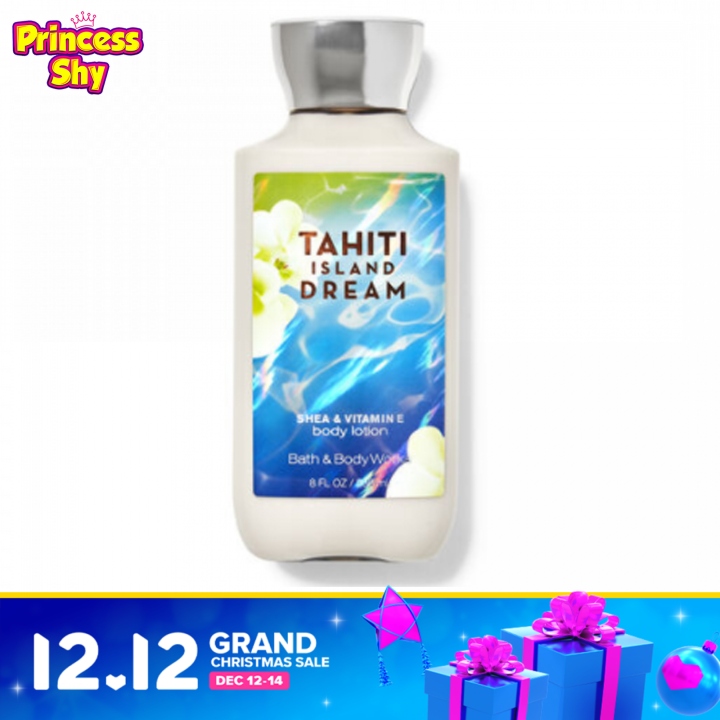 Bath And Body Works Tahiti Island Dream Shea Butter Vitamin E