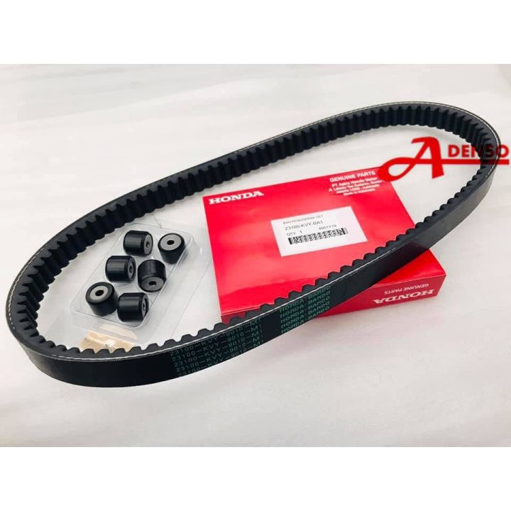HONDA BEAT/ICON V BELT SET,TIMING BELT+WEIGHT Lazada