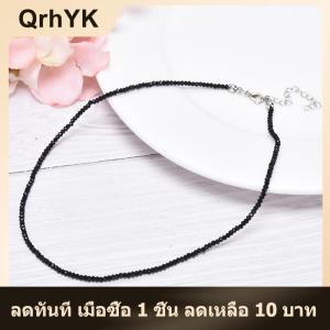 【QrhYK】 เสน่ห์ผู้หญิงสีดำคริสตัลกระดูกงู Choker สร้อยคอจี้พรรคเครื่องประดับของขวัญ