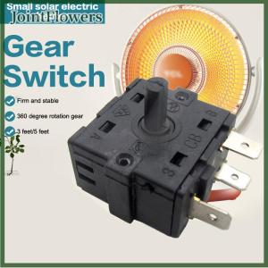 JointFlowers Điện phòng nóng bánh vị trí chuyển đổi phụ kiện 3 pin 5pin chuyển đổi quay Selector AC 250V 16A