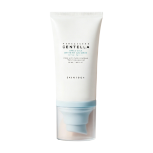 SKIN1004 Madagascar Centella Hyalu-Cica Water-Fit Sun Serum SPF50+ PA++++ 50ml - Lightweight Hydrating Sunscreen with Centella & Hyaluronic Acid No White Cast Suitable for Sensitive Skin