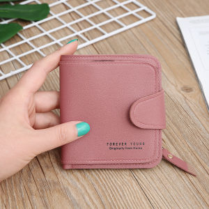 Ví nữ cầm tay khóa cài style Korean phong cách trẻ trung nhẹ gọn