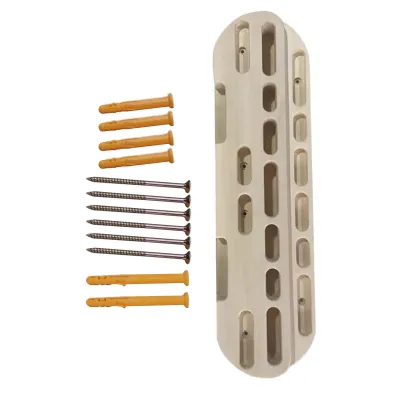 Wooden Climbing Fingerboard Rock Climbing Hangboard Wooden Hand Grip Finger Strengthener Trainer for Climbers Improve Forearm Strength with Hangboard Pull Up Bar Perfect Gift for Athletes