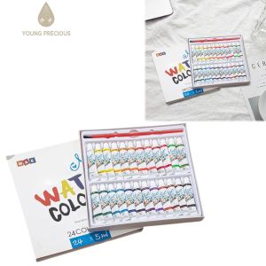 Màu Nước Nghệ Sĩ Bộ sản phẩm du lịch Nhỏ Gọn Mini sơn màu nước Kit Với cọ nước Cho Du Lịch Phác Thảo