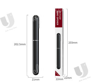 [SG Ready Stock] Slim Air Pump Wine Bottle Opener | Effortless Air Pressure Corkscrew Remover with Foil Cutter