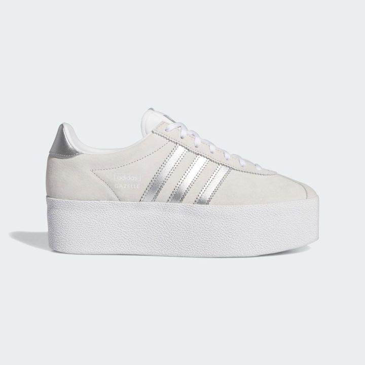 adidas gazelle silver green womens Gazelle CF EL (TD) – SHOPATKINGS main image 0