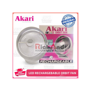 Akari LED Fan(Rechargeable)8"