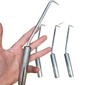 Móc buộc dây thép 360 xây dựng số 7 tay cầm thép đặc mạ kẽm chống rỉ thế hệ mới 2025-(Thép trắng D8))