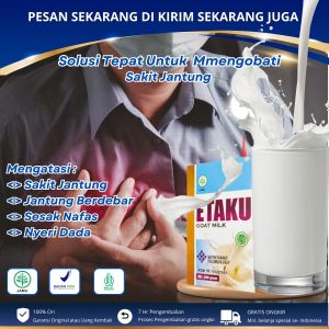 Obat Sakit Jantung Susu Untuk Jantung Koroner Nyeri Dada Sesak Nafas Infeksi Jantung Jantung Berdebar Dengan Etaku Goat Milk