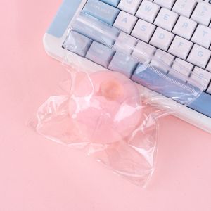 GONOVO squishy butter Blue Coconut Oil Squishy Ball Transparent Soft Ball Quick-rebound Squeeze Toy Kneading Toys Slow Rising Crispy Handmade Ball For Kids Adults