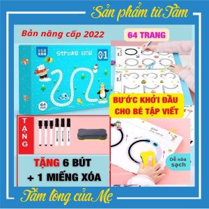 Học Liệu Toán Học Thông Minh Mathematics Quiet BookTập Tô Vẽ Thông Minh Xóa Được Cho Bé Từ 2 3 4 5 Tuổi