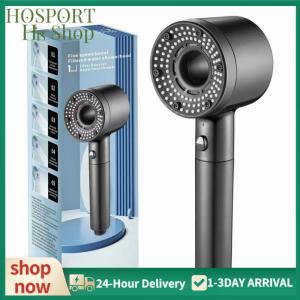【HPS】 Modern Shower Head Set with Hose and Water Filter for Efficient Water Saving and Spa-Like Shower Experience