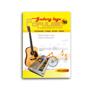 BUKU MUSIK GUDANG LAGU POPULER 10 - Bermain Alat Musik dengan Lagu-Lagu Update Berbahasa Indonesia (do = C) - Promo Menarik!