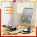 Giá đỡ điện thoại máy tính bảng bằng nhôm cao cấp mẫu xịn có thể điều chỉnh độ cao. 