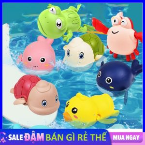 Đồ Chơi Nhà Tắm Thú Bơi Vặn Cót Cho Bé – Thú Bơi Dưới Nước Nhiều Hình Dễ Thương An Toàn Khi Tắm / Thú Vặn Cót Bơi Dưới Nước