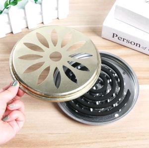 TJ-770 Tatakan Obat Nyamuk Bakar Piring Bakar Obat Nyamuk bahan Stainless