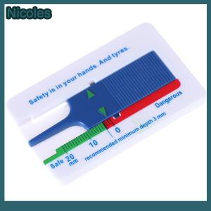 [Nicoles] 0-20mm car tyre tire tread depth gauge meter measurer tool